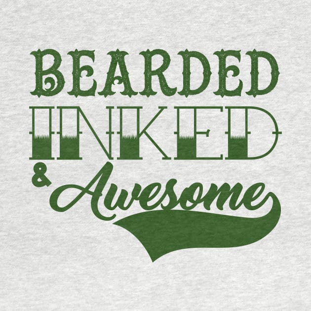 Bearded inked and awesome by klarennns